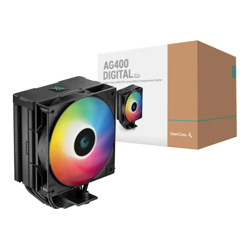 DeepCool AG400 BK ARGB DIGITAL