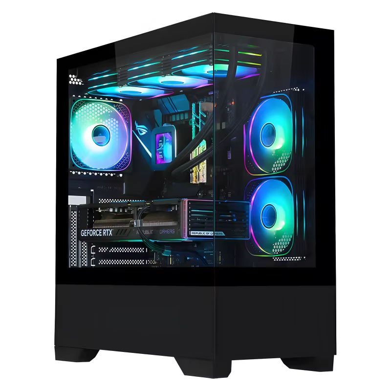 Zeon5 / Intel Core i7-14700KF / 360MM Liquid / B760M DDR5 / 2X16GB 6000MHz / M.2 1TB NVMe SSD / RTX 5070 12GB / 750W 80+ Bronze