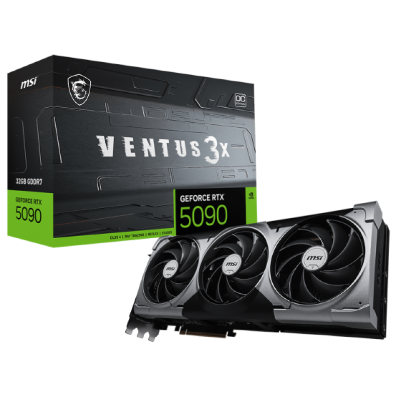 MSI GeForce RTX 5090 32GB GDDR7 Ventus 3X OC