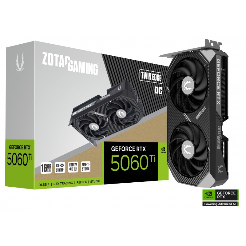 ZOTAC GAMING GeForce RTX 5060 Ti 16GB Twin Edge