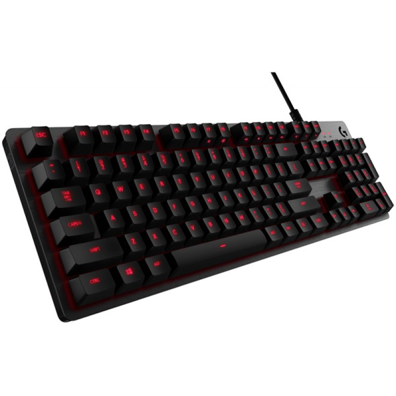 LOGITECH G413 Mechanical Gaming Keyboard - CARBON - RUS - USB- RED LED