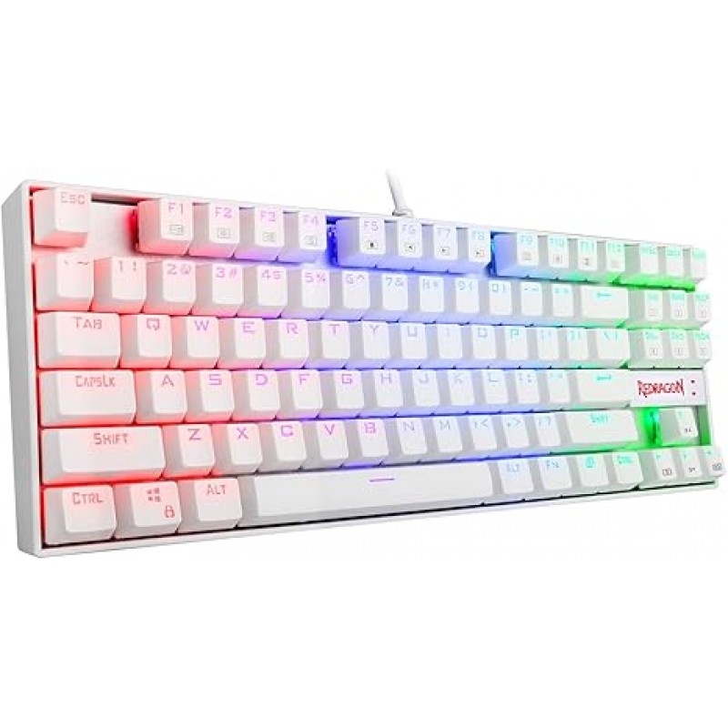 Redragon K552 Mechanical Gaming Keyboard 60% Compact 87 Key Kumara
