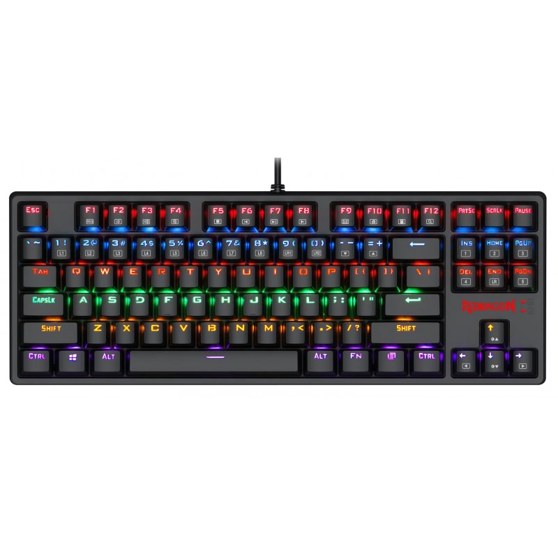 Redragon K576R DAKSA LED Rainbow Backlit Mechanical Gaming Keyboard