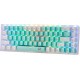 Redragon K631 PRO WT 65% 3-Mode Wireless RGB Gaming Keyboard