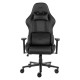 2E GAMING Chair BUSHIDO II, PU Leather, 3D-Armrests, black