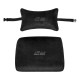 2E GAMING Chair BUSHIDO II, PU Leather, 3D-Armrests, black