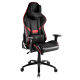 2E GAMING Chair HIBAGON II, PU Leather, 3D-Armrests, black-red