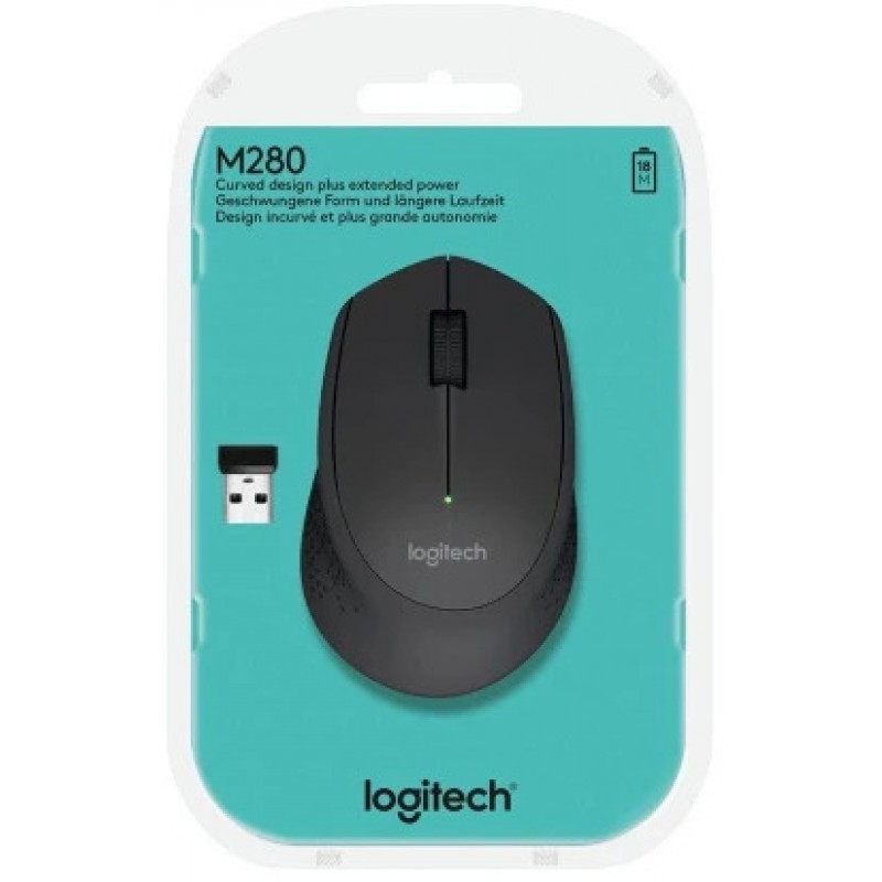 LOGITECH Wireless Mouse M280 - BLACK