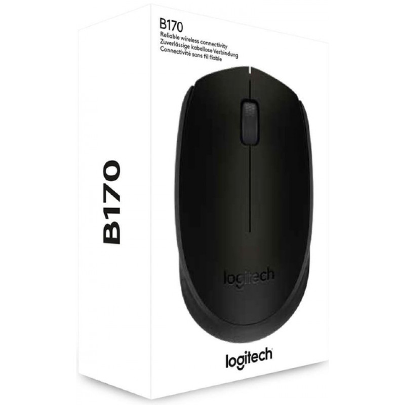LOGITECH Wireless Mouse B170 - Business - EMEA –BLACK