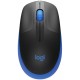 LOGITECH M190 Full-size wireless mouse - BLUE
