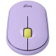 Logitech Pebble M350 Wireless Mouse - LAVENDER LEMONADE - 2.4GHZ/BT - EMEA - CLOSED BOX