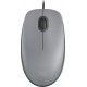 LOGITECH M110 Silent - MID GRAY - USB - EMEA