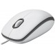 Logitech Mouse M100 - WHITE - USB -  EMEA-914 -AKOYA HANGTAB BOX M100