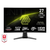 MSI Monitor 27" MAG 276CXF 2xHDMI, DP, Audio, VA, 280Hz, 0,5ms, sRGB 102%, CURVED, AdaptiveSync