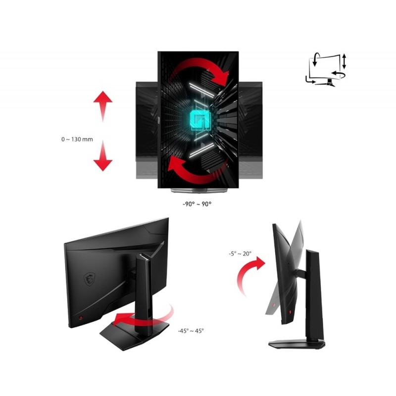 MSI Gaming  G274QPF E2  27" 2 K 2560 x 1440 (WQHD) 180Hz 