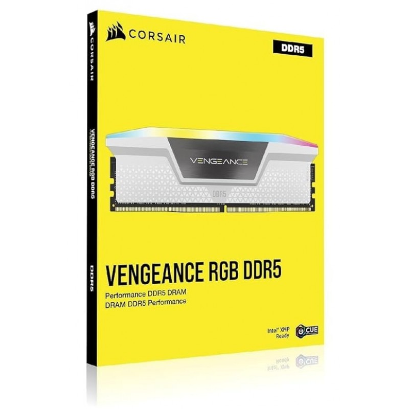 CORSAIR VENGEANCE RGB DDR5 32GB (2x16GB) 6000MHz WH