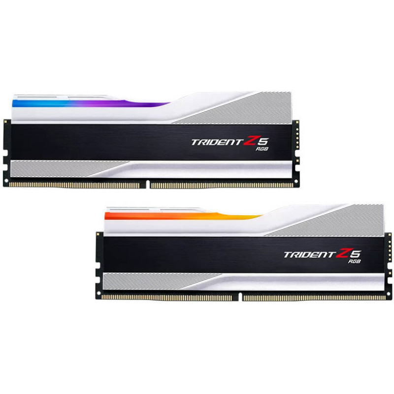 G.SKILL Trident Z5 RGB Series (Intel XMP 3.0 & AMD Expo) DDR5 RAM 64GB (2x32GB) 6000MHz