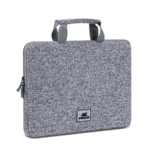 RIVACASE 7913 light grey Laptop sleeve 13.3-14" with handles Black Red Grey