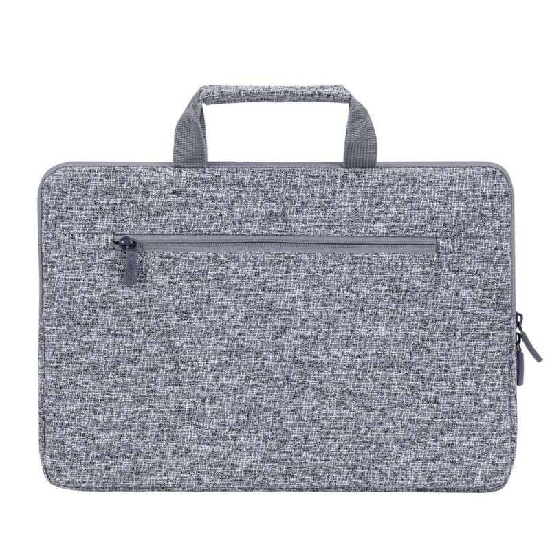 RIVACASE 7913 light grey Laptop sleeve 13.3-14" with handles Black Red Grey