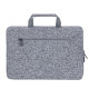 RIVACASE 7913 light grey Laptop sleeve 13.3-14" with handles Black Red Grey