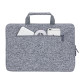 RIVACASE 7913 light grey Laptop sleeve 13.3-14" with handles Black Red Grey