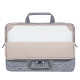 RIVACASE 7913 light grey Laptop sleeve 13.3-14" with handles Black Red Grey