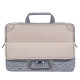 RIVACASE 7913 light grey Laptop sleeve 13.3-14" with handles Black Red Grey