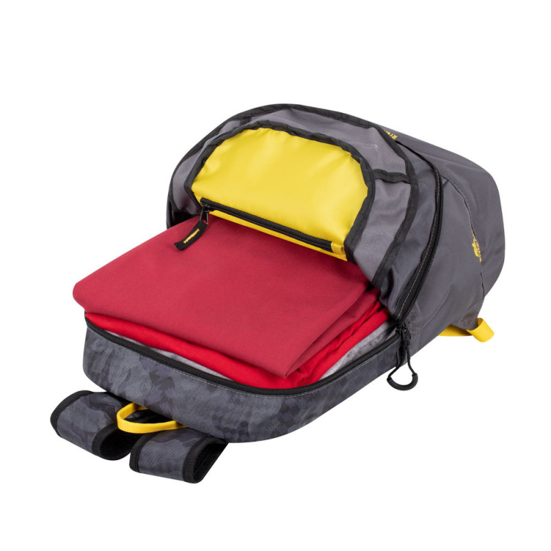 RIVACASE 5421 Grey camo Urban backpack 14L/13.3"