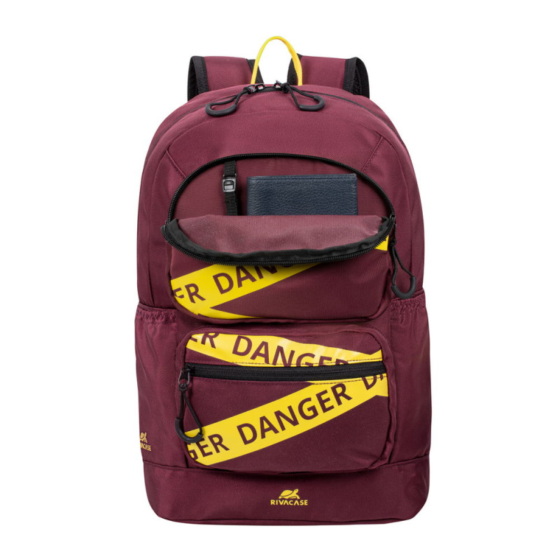 RIVACASE 5421 burgundy red Urban backpack 14L/13.3"