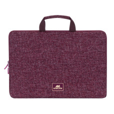 RIVACASE 7913 burgundy red Laptop sleeve 13.3-14" with handles