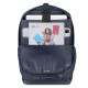 RIVACASE 8460 dark blue ECO Bulker Laptop Backpack 17.3" 