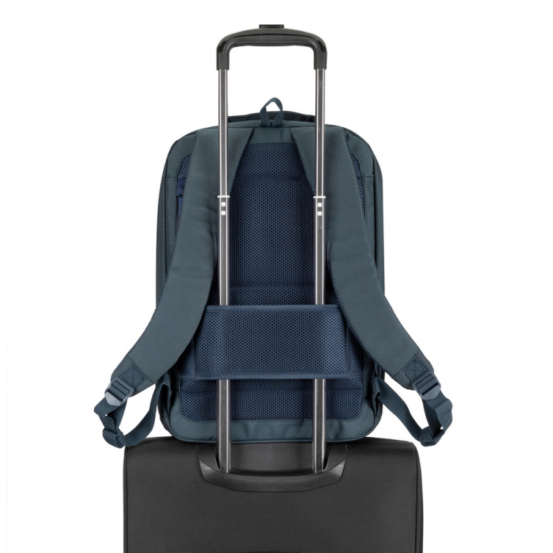 RIVACASE 8460 dark blue ECO Bulker Laptop Backpack 17.3" 