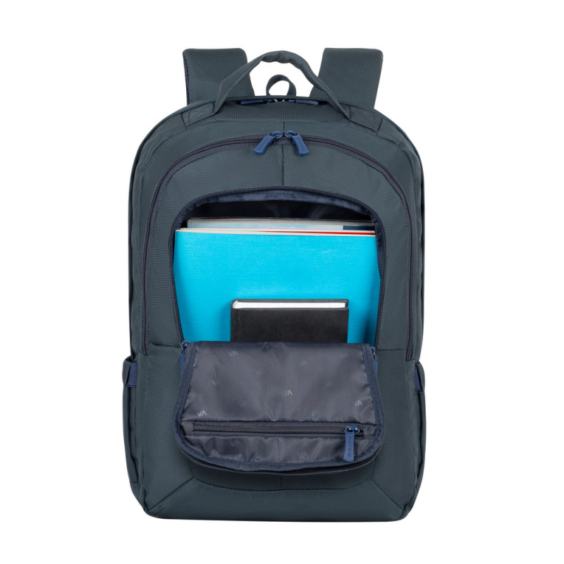 RIVACASE 8460 dark blue ECO Bulker Laptop Backpack 17.3" 